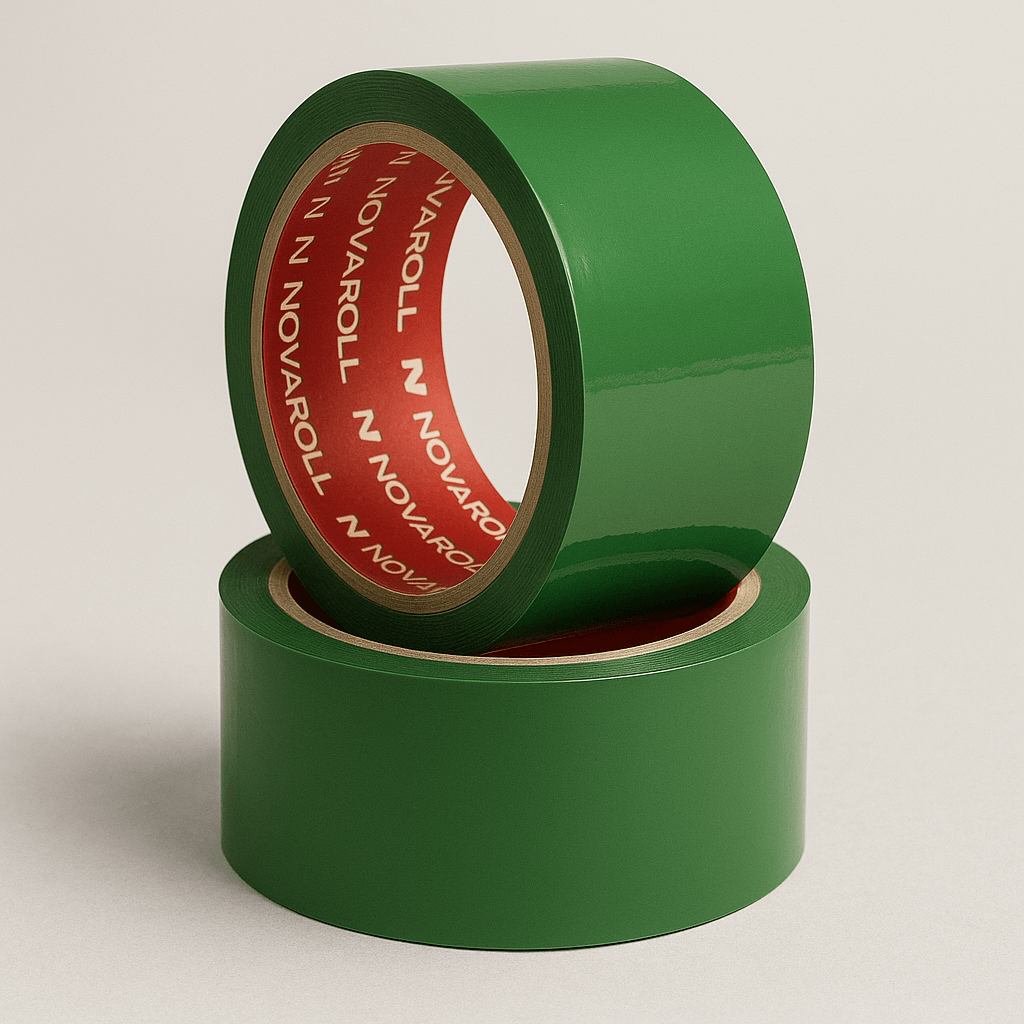 Купить Скотч зеленый 66 м*48 мм