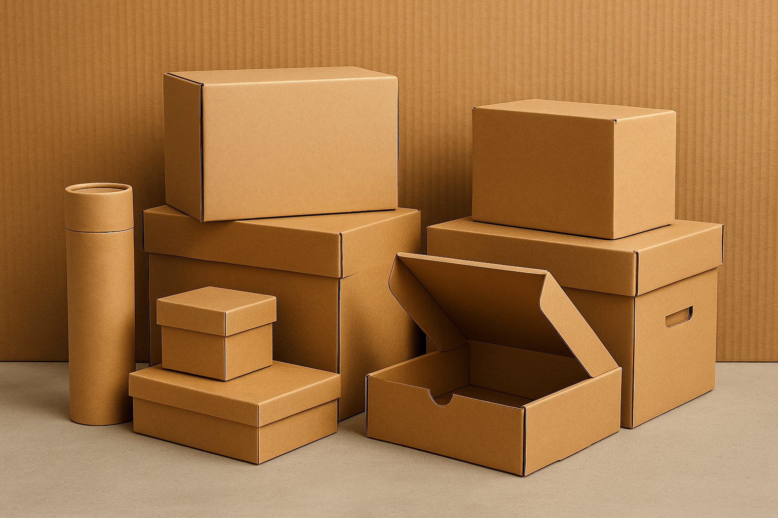 Производство картонных коробок