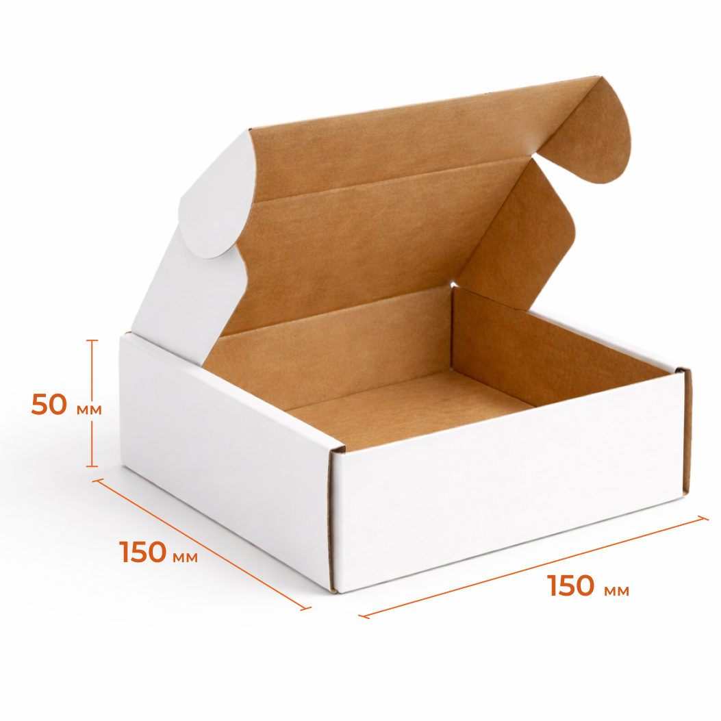 Купить Короб ушки 150х150х50 мм Т23Е белый