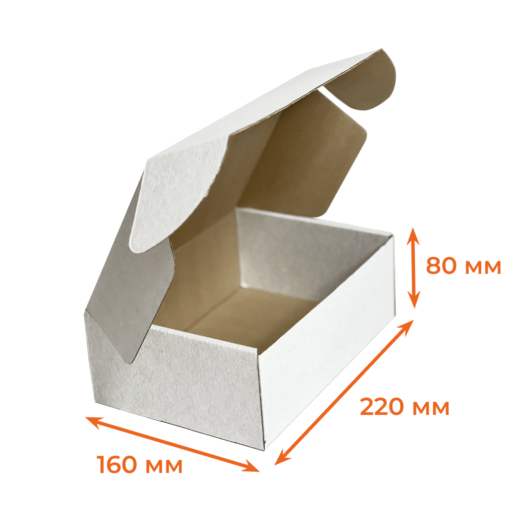 Купить Короб ушки 220х160х80 мм Т23Е облачный
