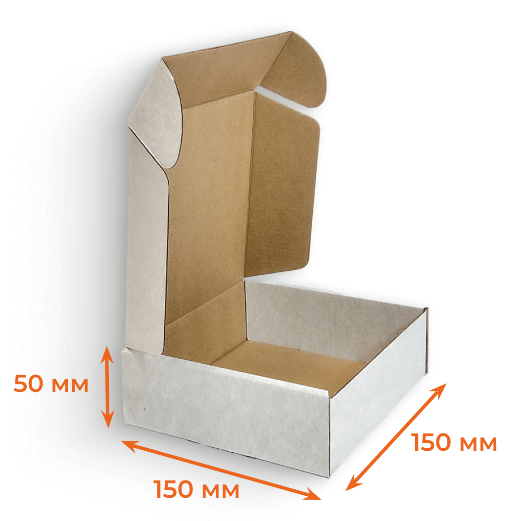 Купить Короб ушки 150х150х50 мм Т23Е облачный