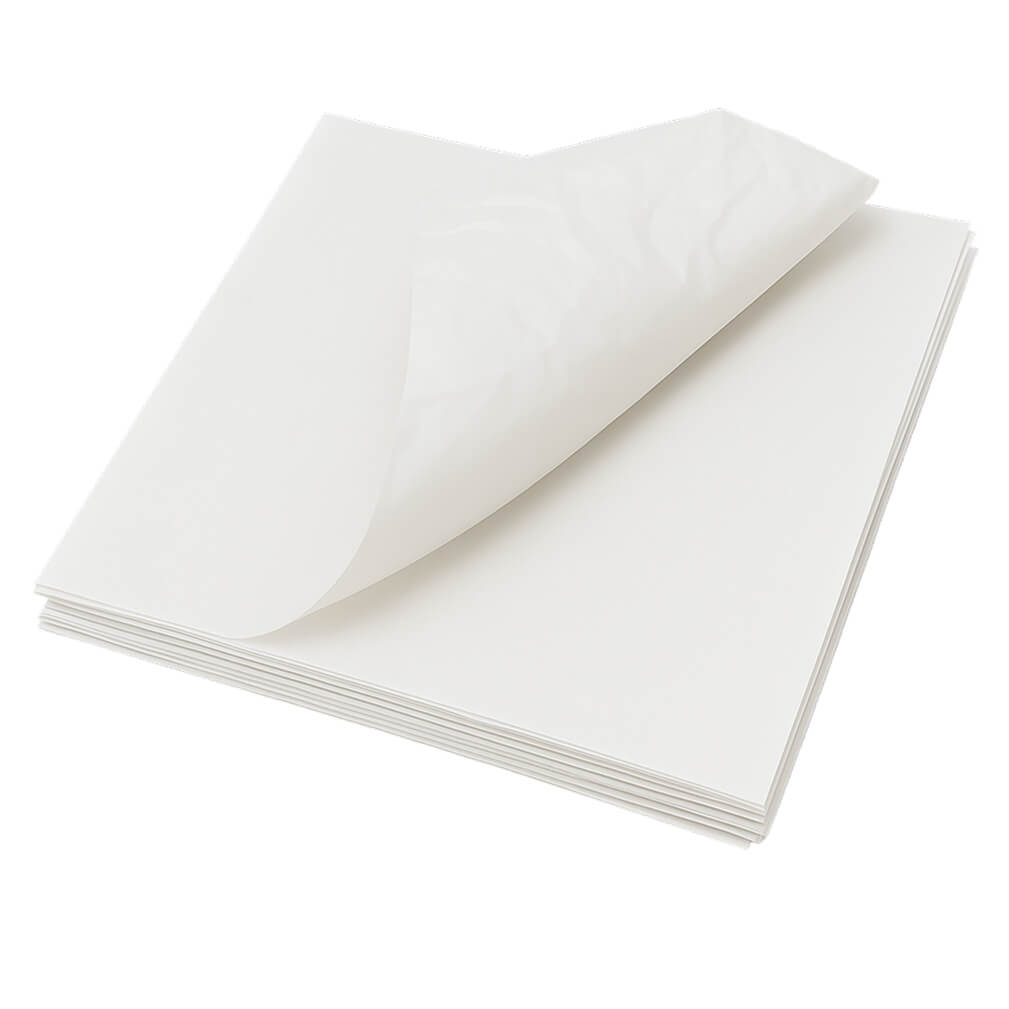 Купить Бумага тишью, белая, 51х66 см, 17 г/м², 10 листов