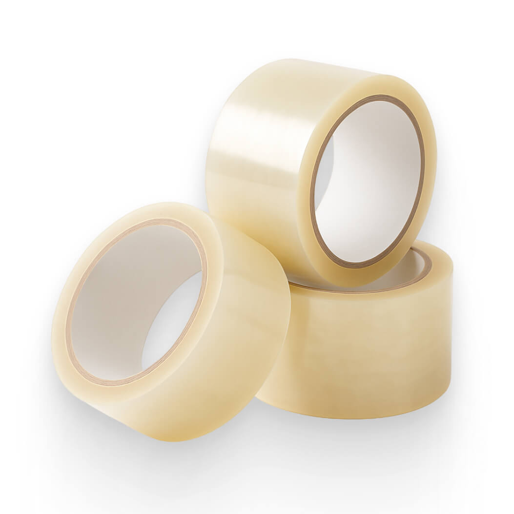 Купить Клейкая лента скотч прозрачная 66 м, ширина 48 мм, 43 мкм