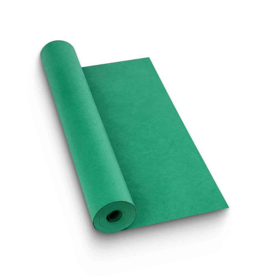 Купить Рулон цветной оберточной бумаги, зеленый, 40х0.84 м
