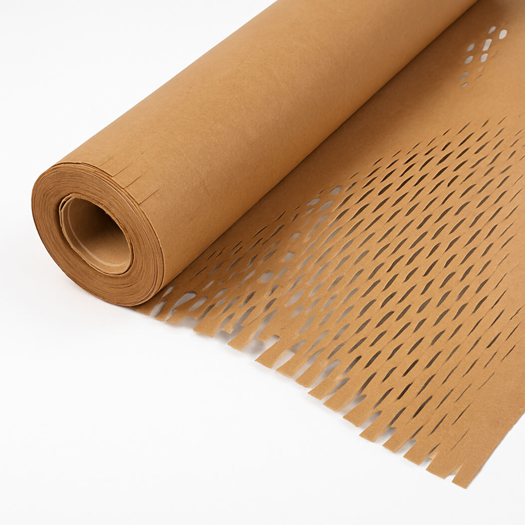 Купить Рулон сотовой оберточной бумаги, крафт, 10х0.5 м