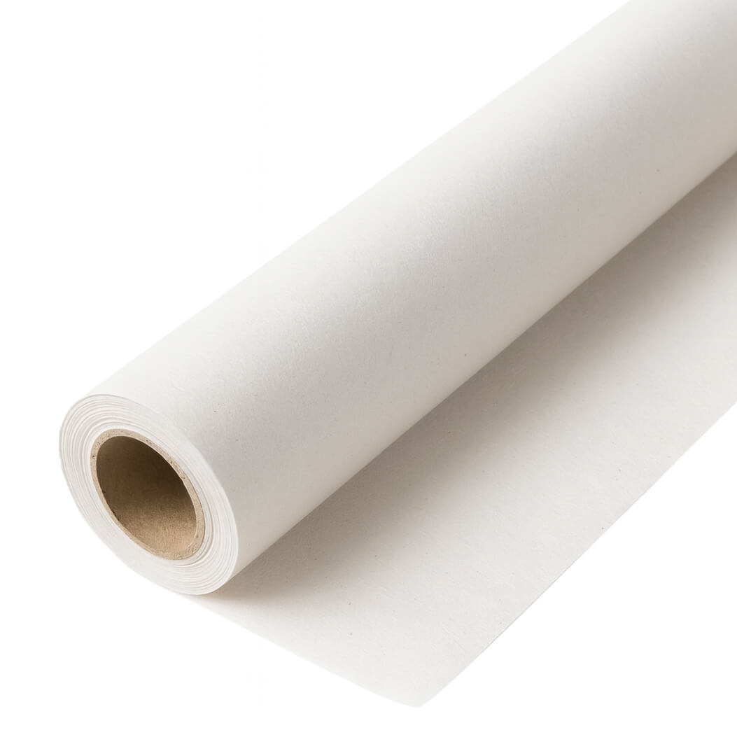 Купить Рулон крафт бумаги, белый, 30х0.84 м