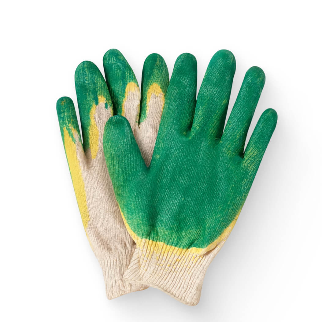 Купить Перчатки ХБ с двойным латексным покрытием