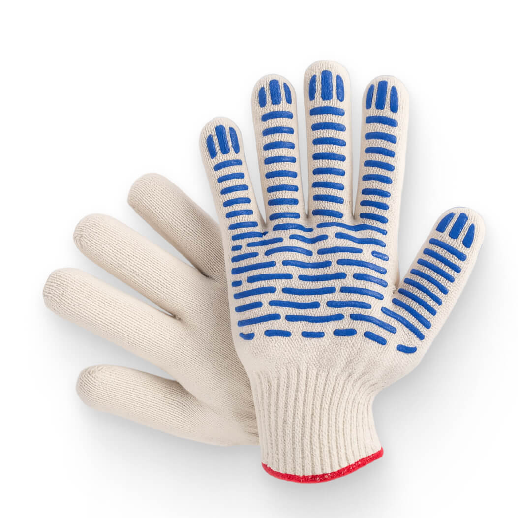 Купить Рабочие перчатки хлопок Стандарт, с ПВХ волной